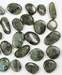 Lot: Polished Labradorite Pebbles - kg ( lbs) #90543-1